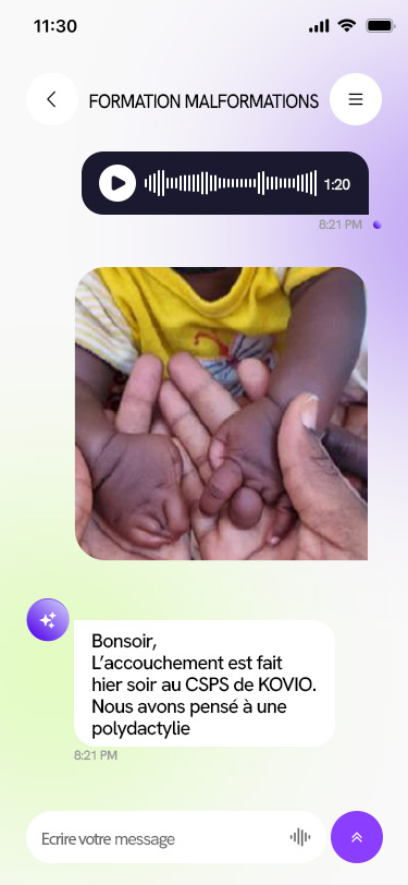 chat reconaissance precoce malformations congenitales