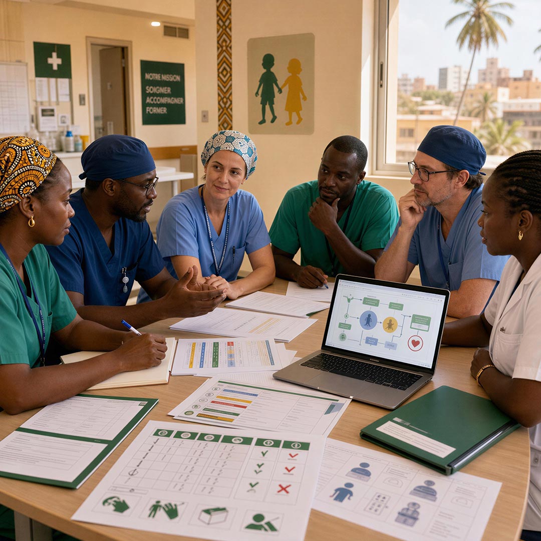 Révision des protocoles de chirurgie pédiatrique, Sénégal